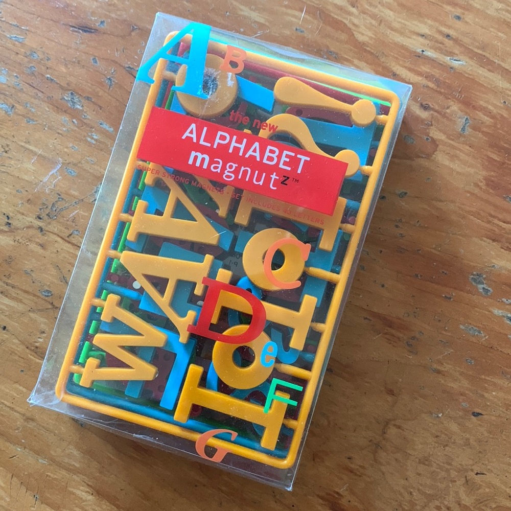FREE W/PURCHASE❤️ Alphabet Fridge Magnets